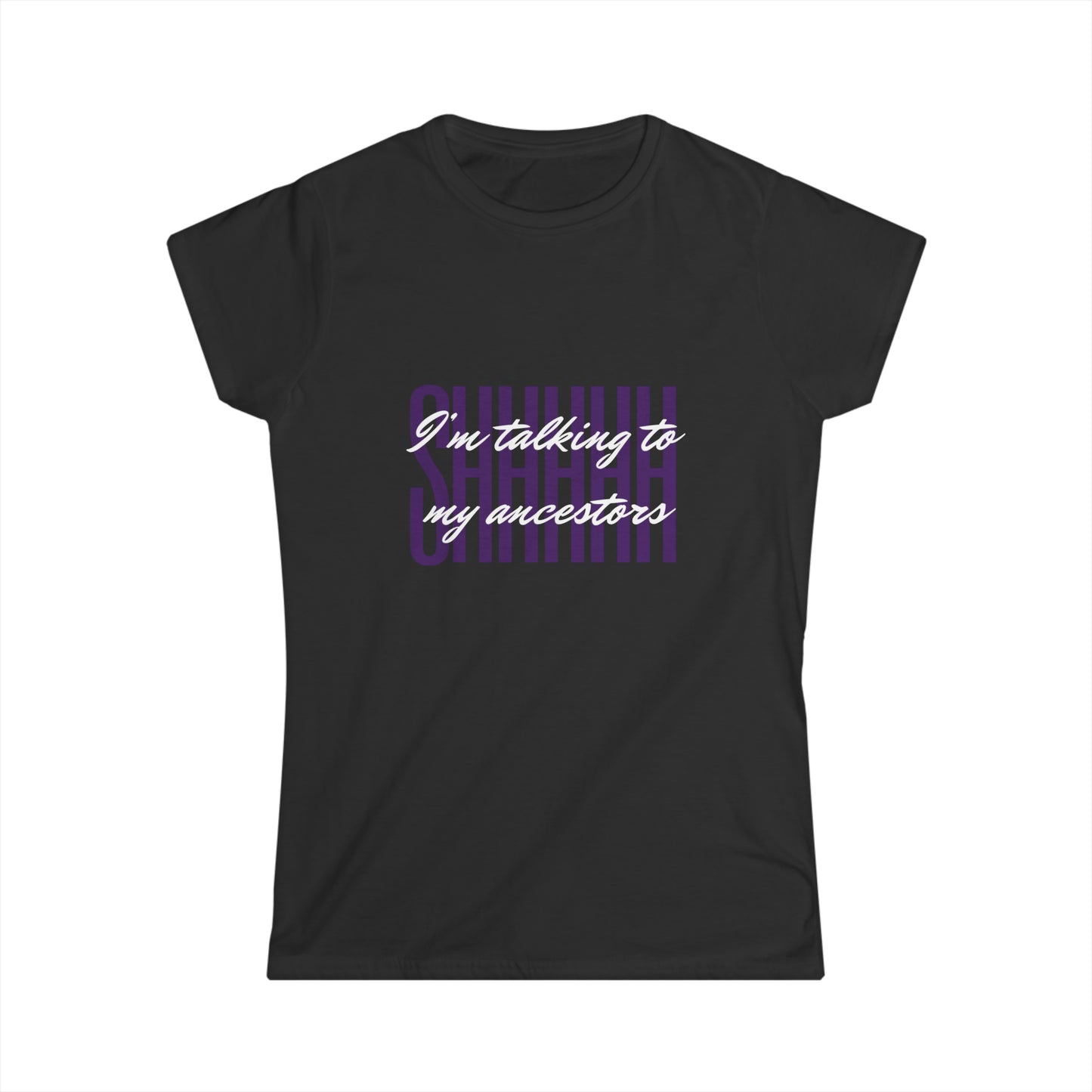 Talking to My Ancestors Tee - Black