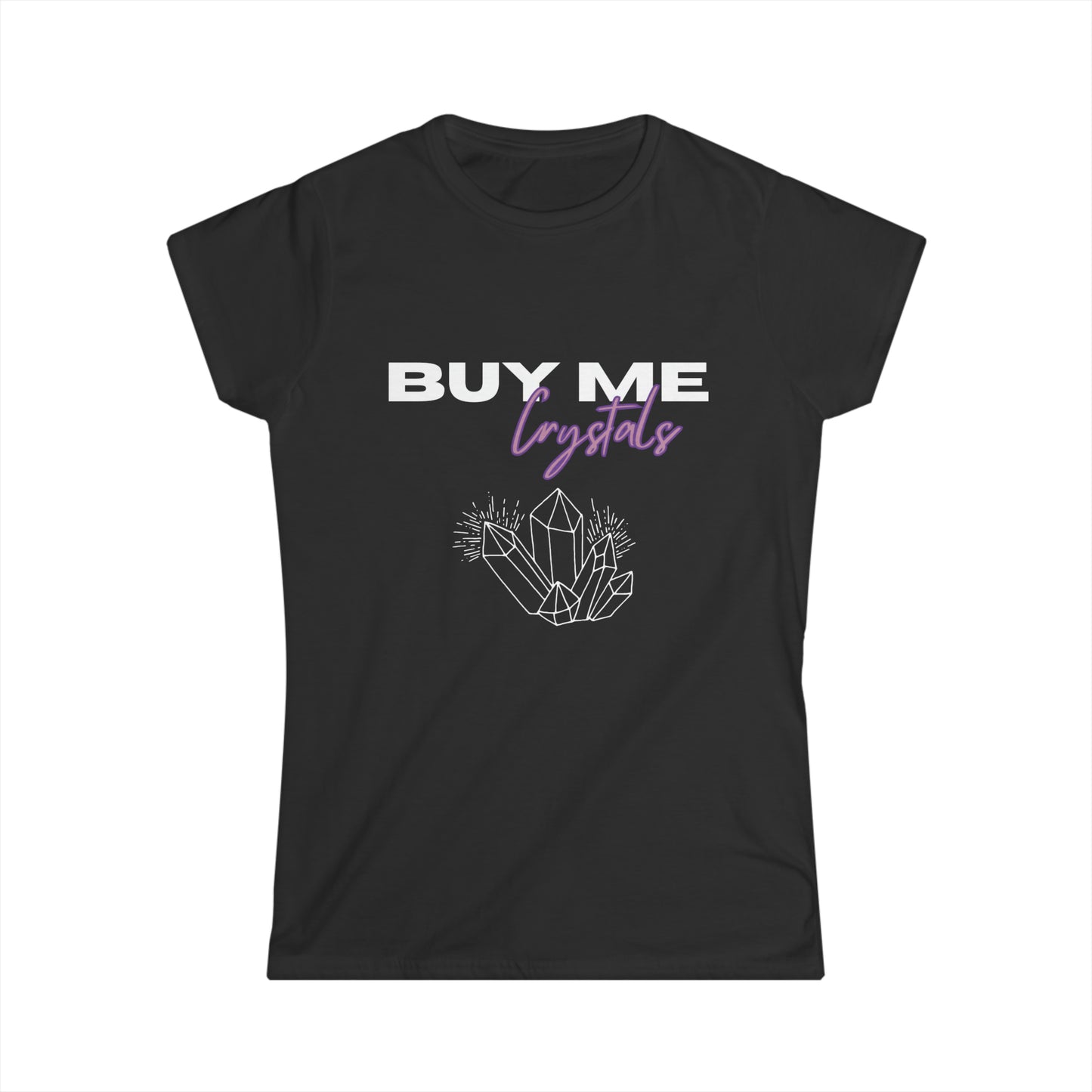 Buy Me Crystals Tee - Black