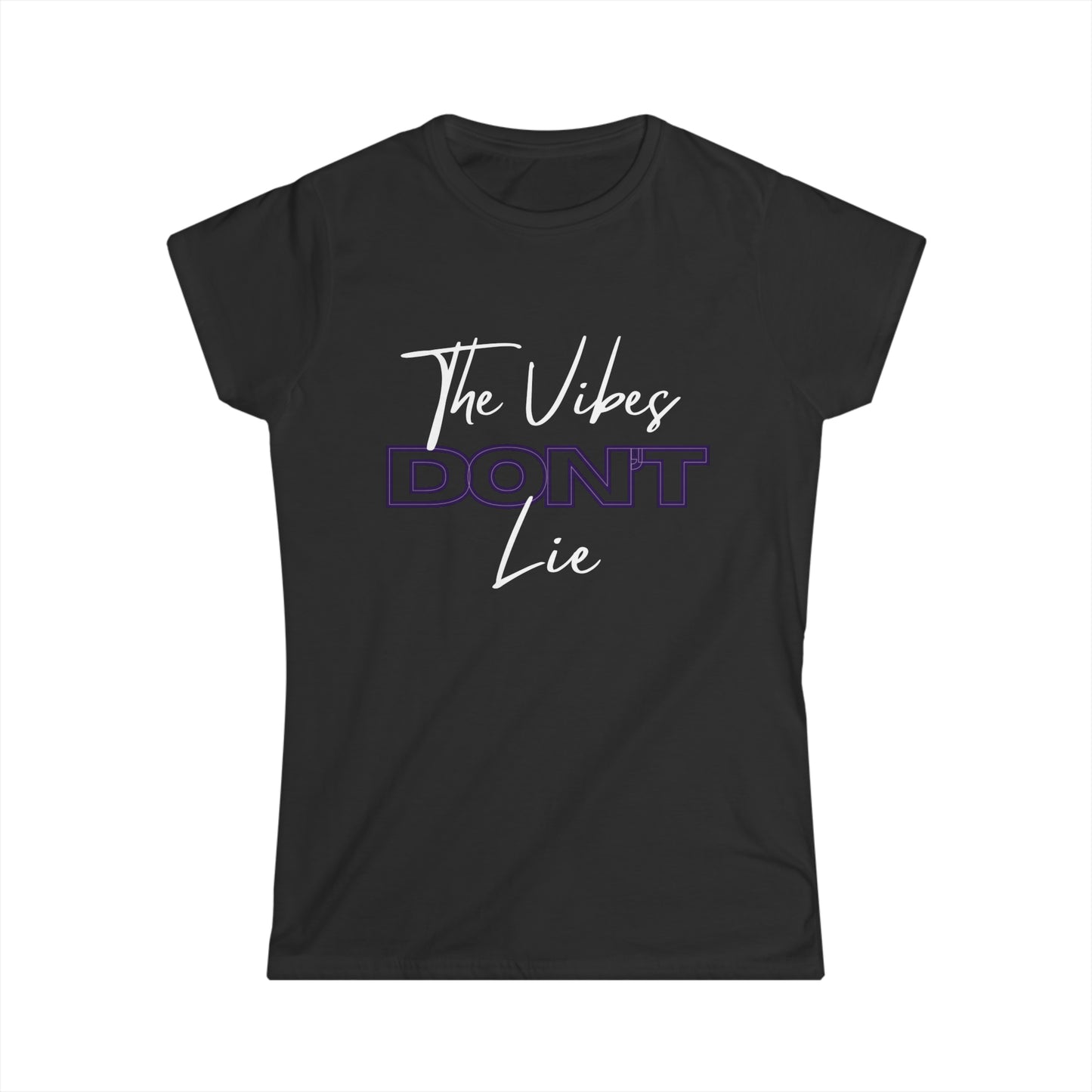 Vibes Don't Lie Tee - Black