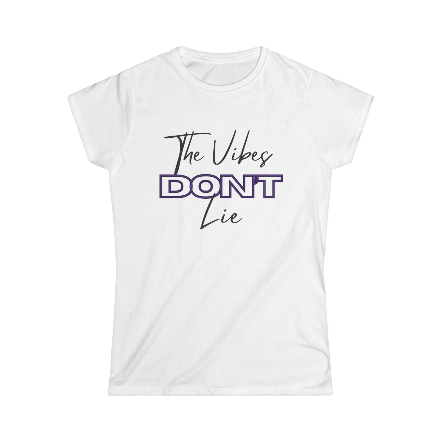 Vibes Don't Lie Tee - White/Grey