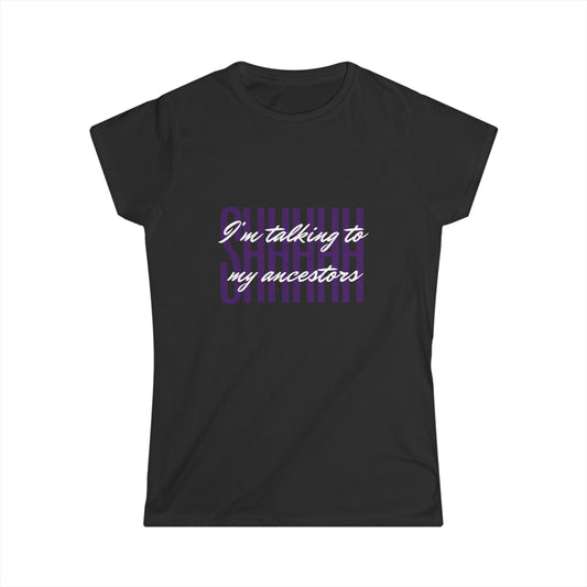 Talking to My Ancestors Tee - Black